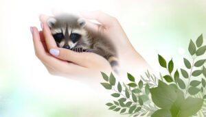 baby raccoon potty training
