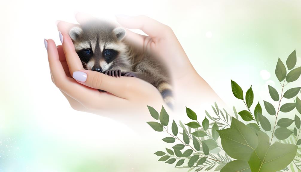 baby raccoon potty training