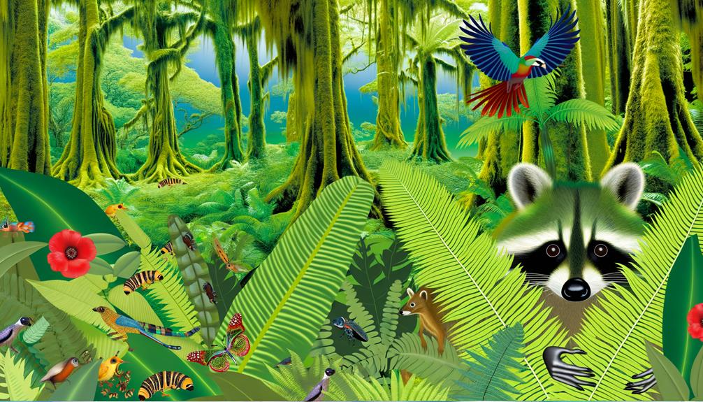 biodiversity dense canopy humidity
