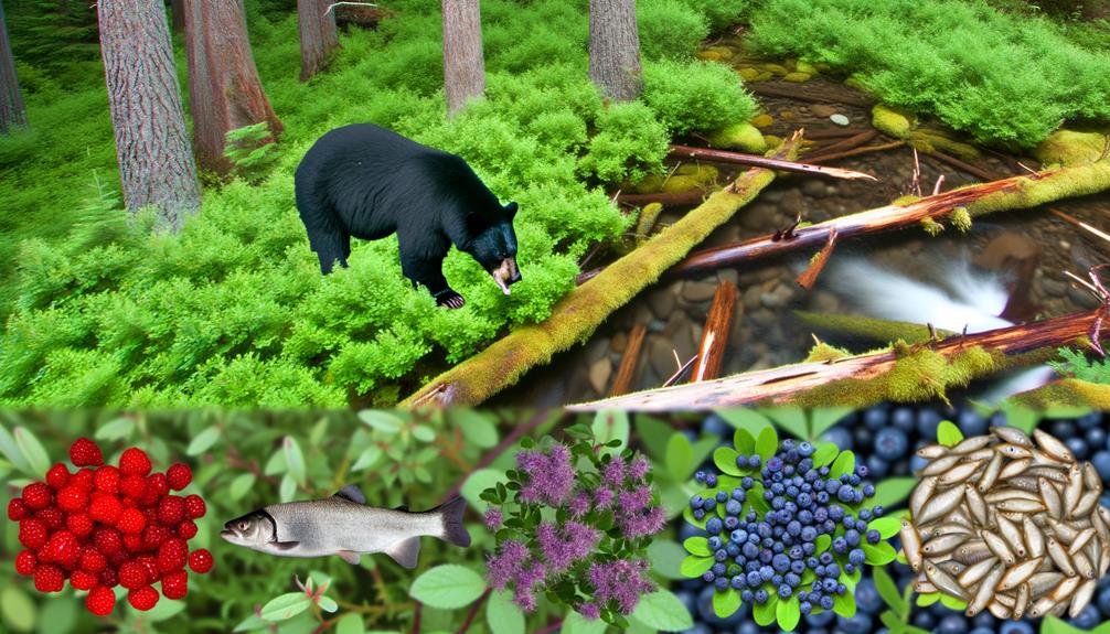 black bear food preferences