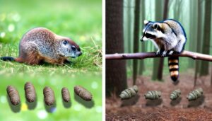 comparing animal feces types
