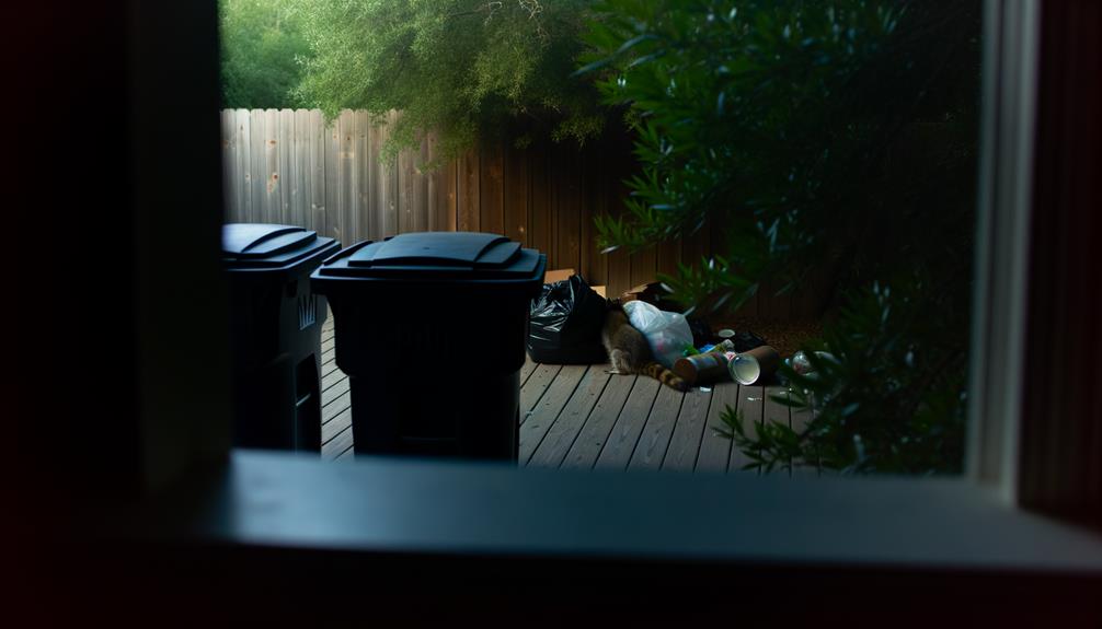 dealing with pesky raccoons