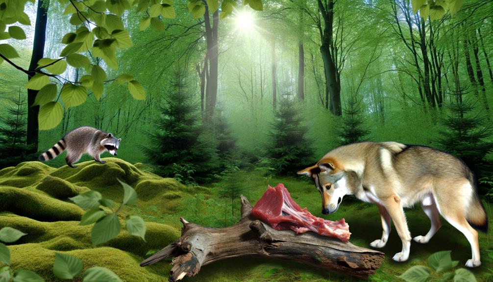 dogs should not eat raccoon meat