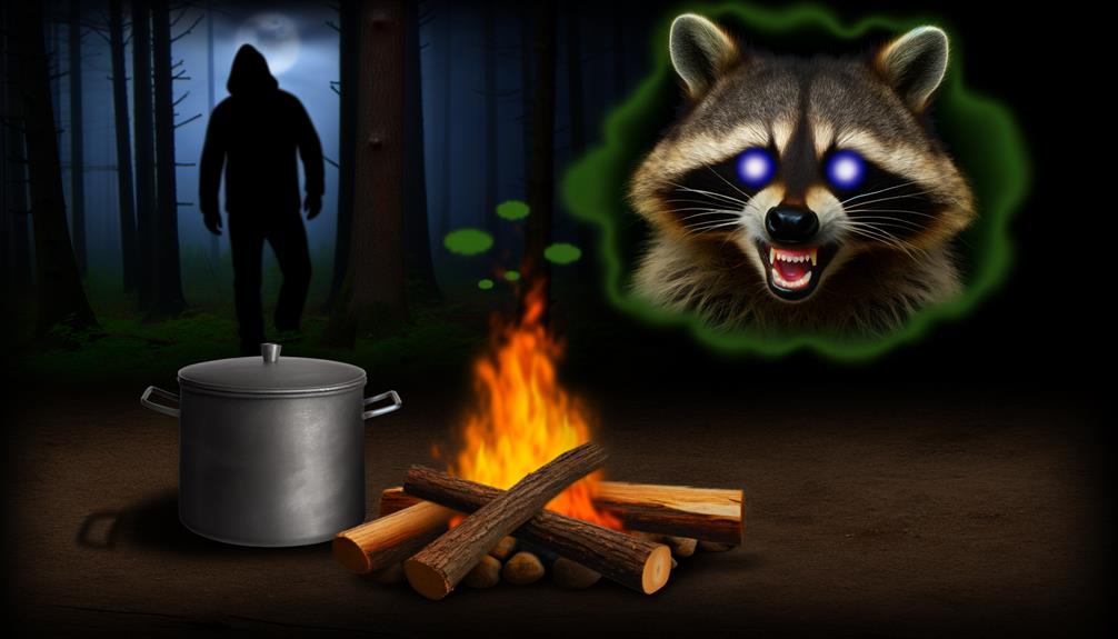 eating rabid raccoon dangerous