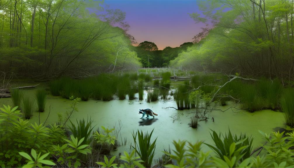 exploring raccoon living environments