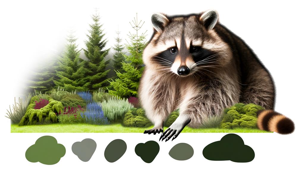 exploring raccoon physical structure