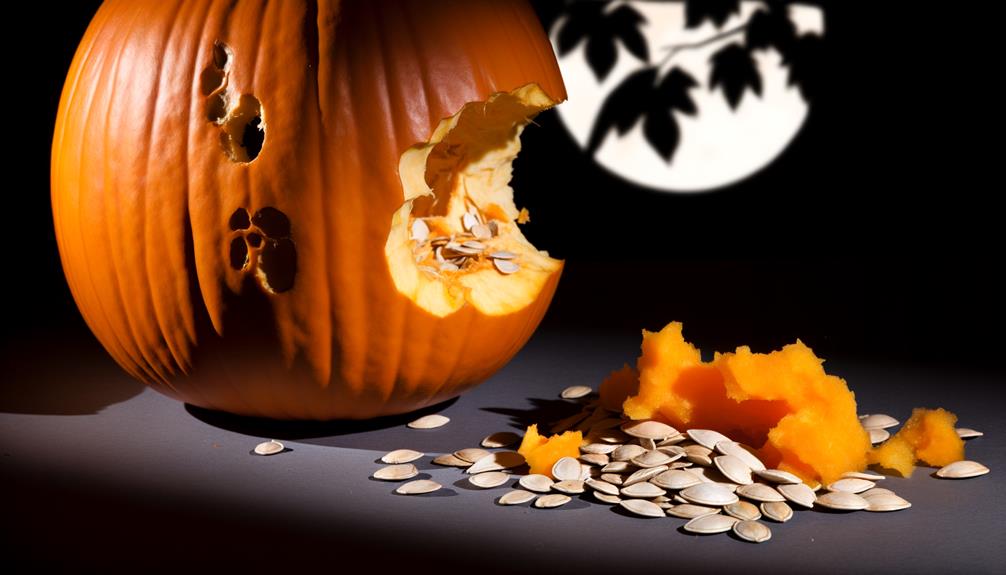 identifying pumpkin pest damage