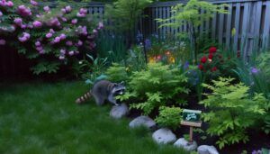 irish spring repels raccoons