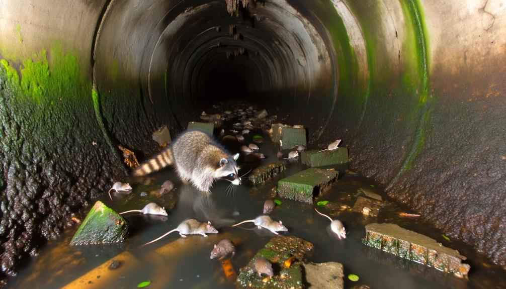 living in underground sewers