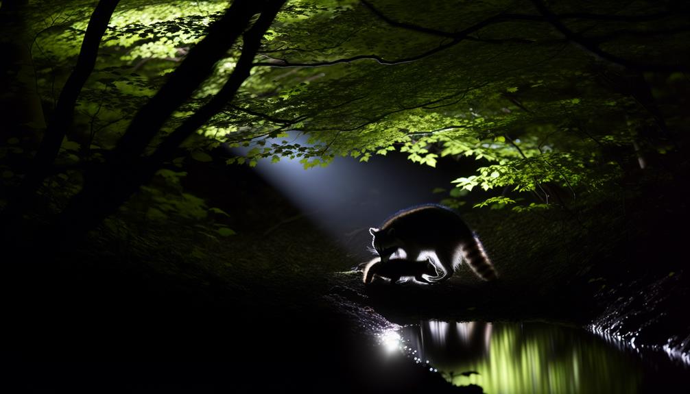 nighttime feeding behaviors observed