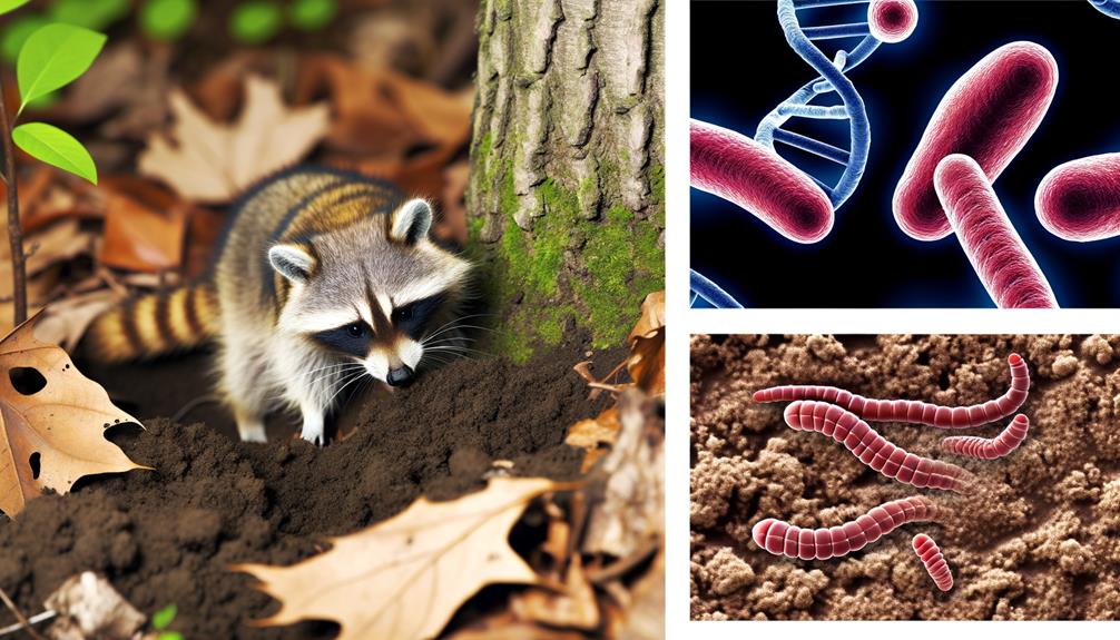 parasitic worms in raccoons