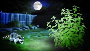 peppermint for raccoon deterrence