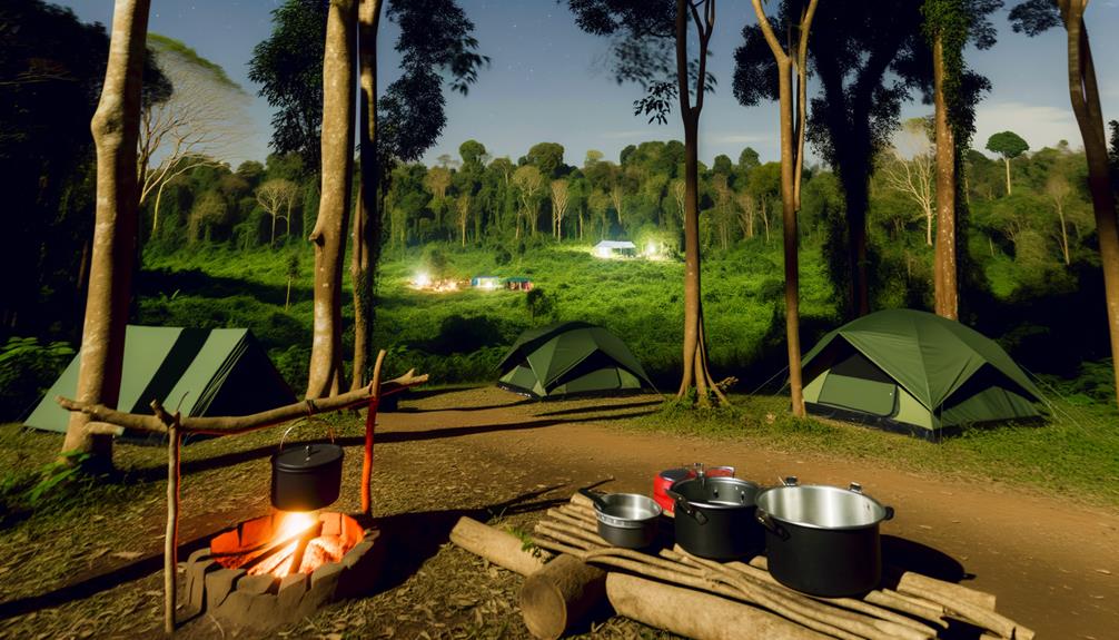 prevent fires while camping