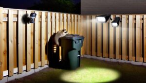 prevent raccoons from scavenging