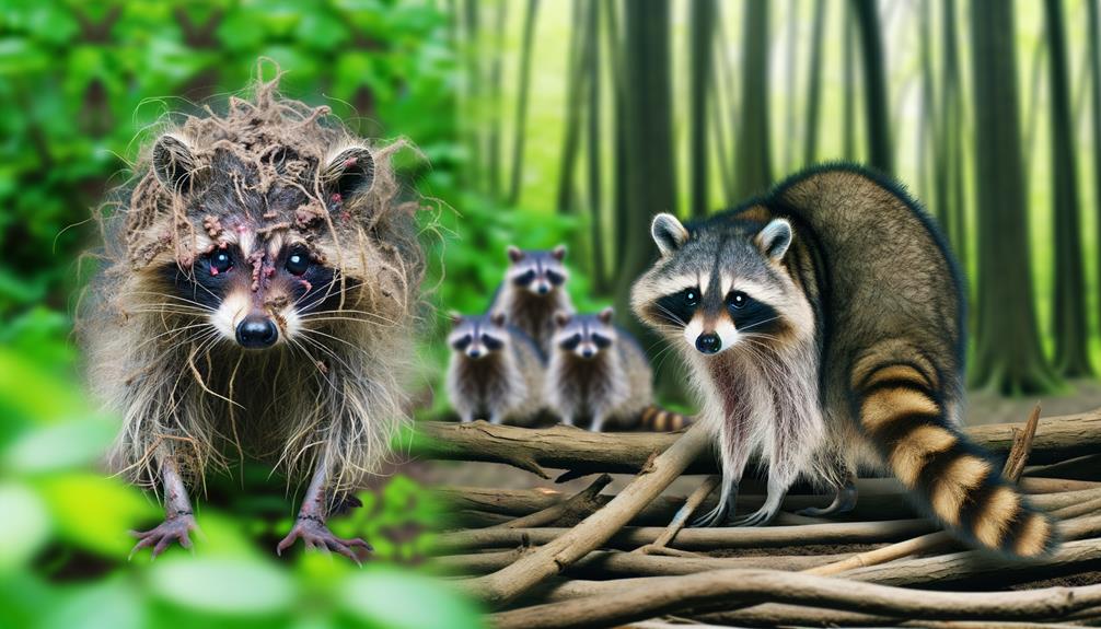 rabies prevalence in raccoons