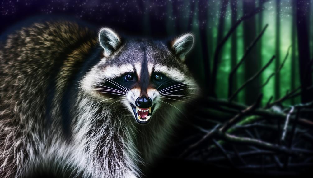 rabies risk in raccoons