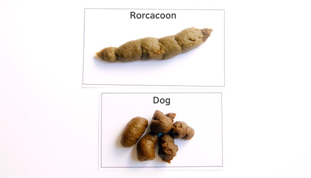 raccoon and dog feces