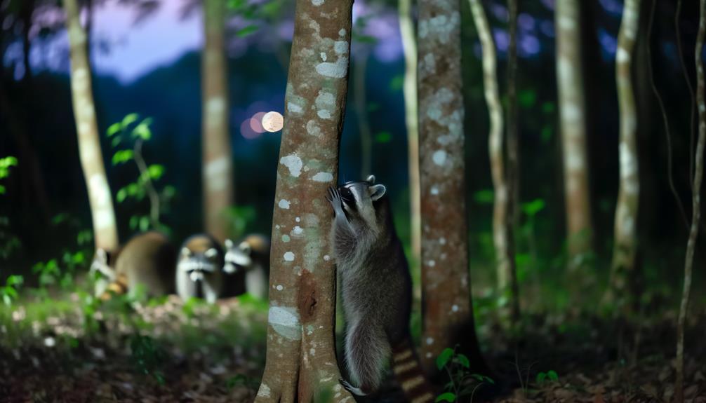 raccoon behavior and communication