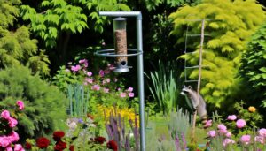 raccoon deterrent for birdfeeders