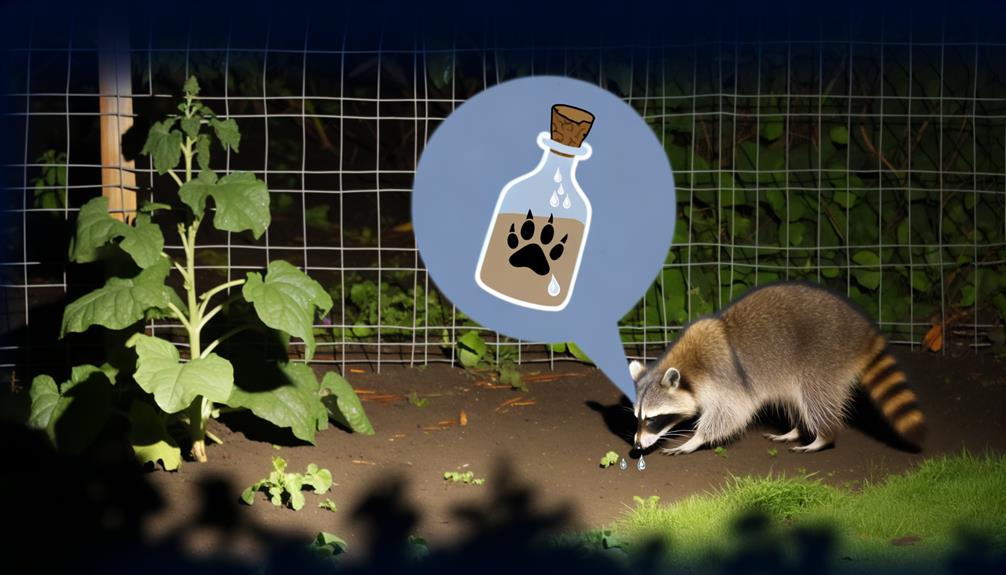 raccoon deterrent wolf urine