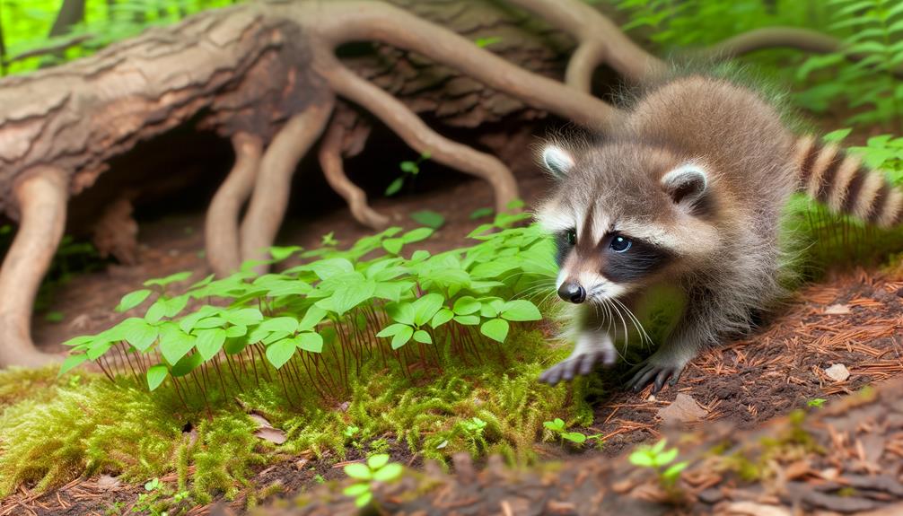raccoon development and behavior