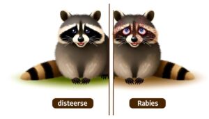 raccoon disease comparison analysis