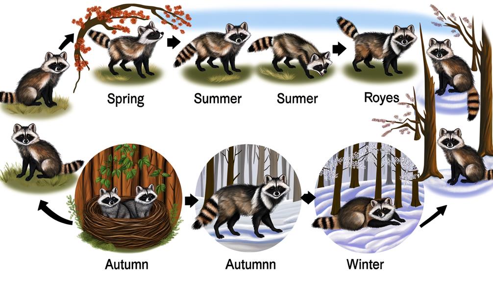 raccoon dog reproduction cycle