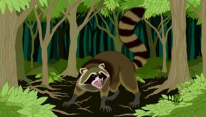 raccoon dogs self protection methods