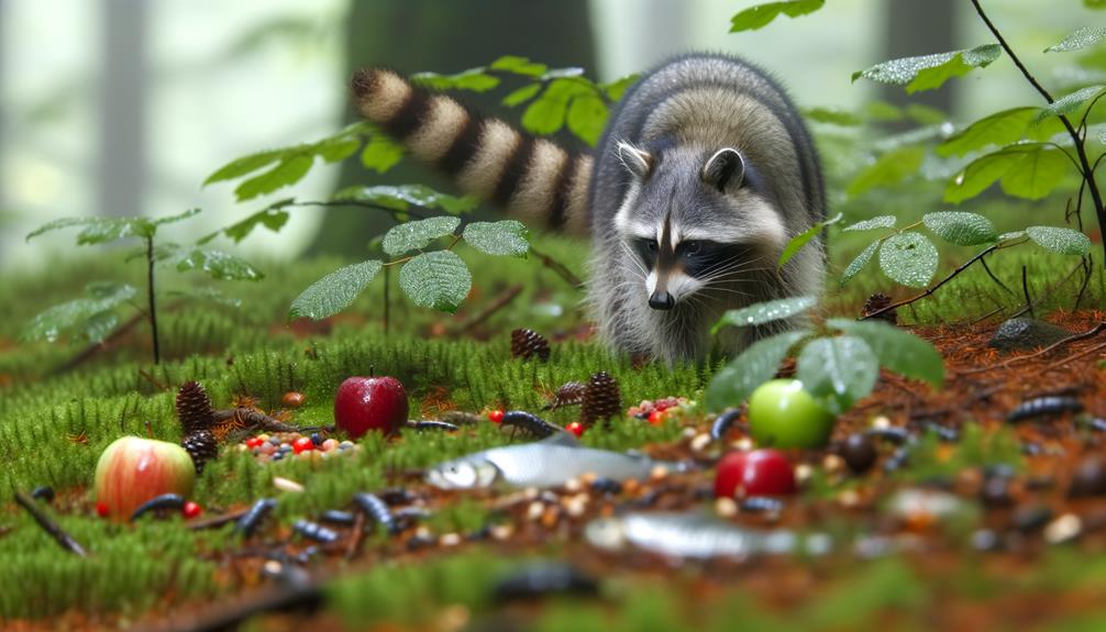 raccoon eating habits explained