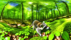 raccoon foraging habits explained