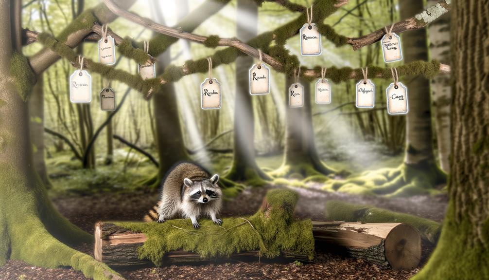 raccoon naming tradition traditions