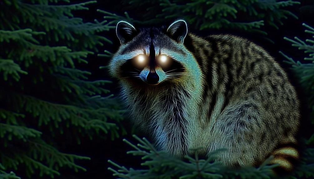 raccoon population and disease