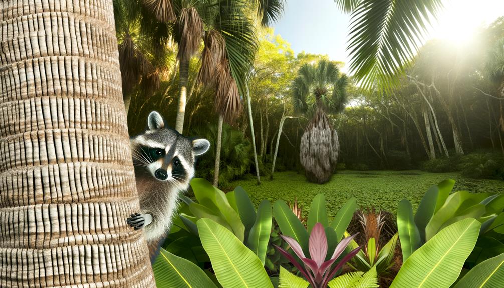 raccoon presence in florida