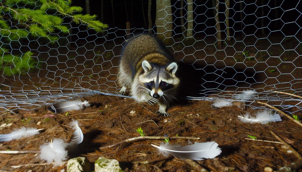 raccoon proof your chicken coop