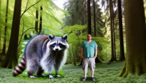 raccoon size and characteristics