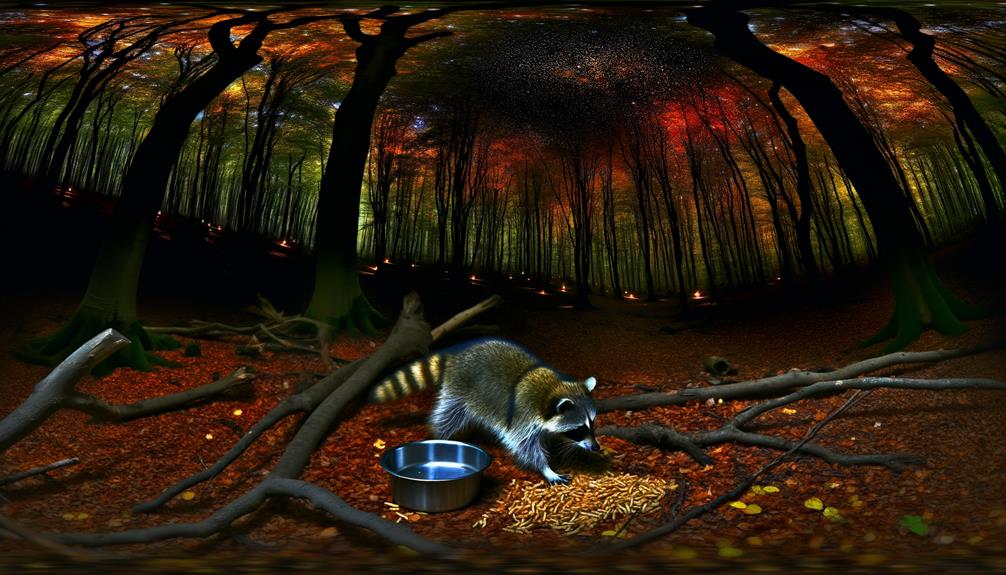 raccoon survival without food