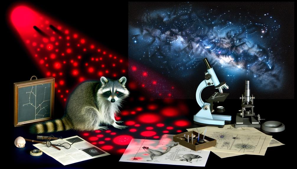 raccoon visual perception research