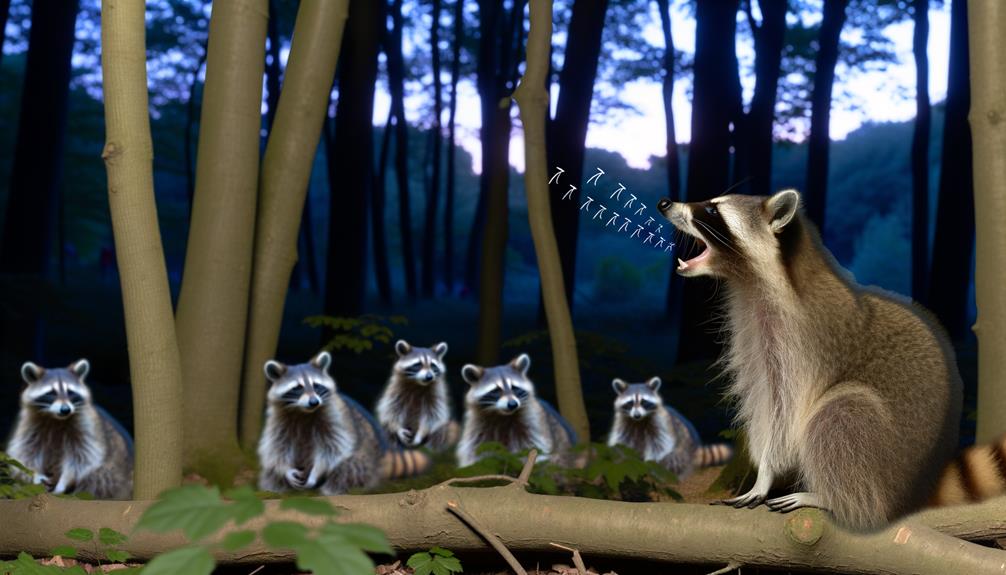 raccoons and their sounds