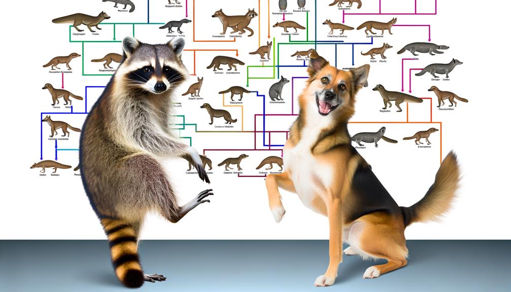 raccoons are not canines