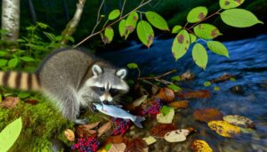 raccoons are omnivorous mammals