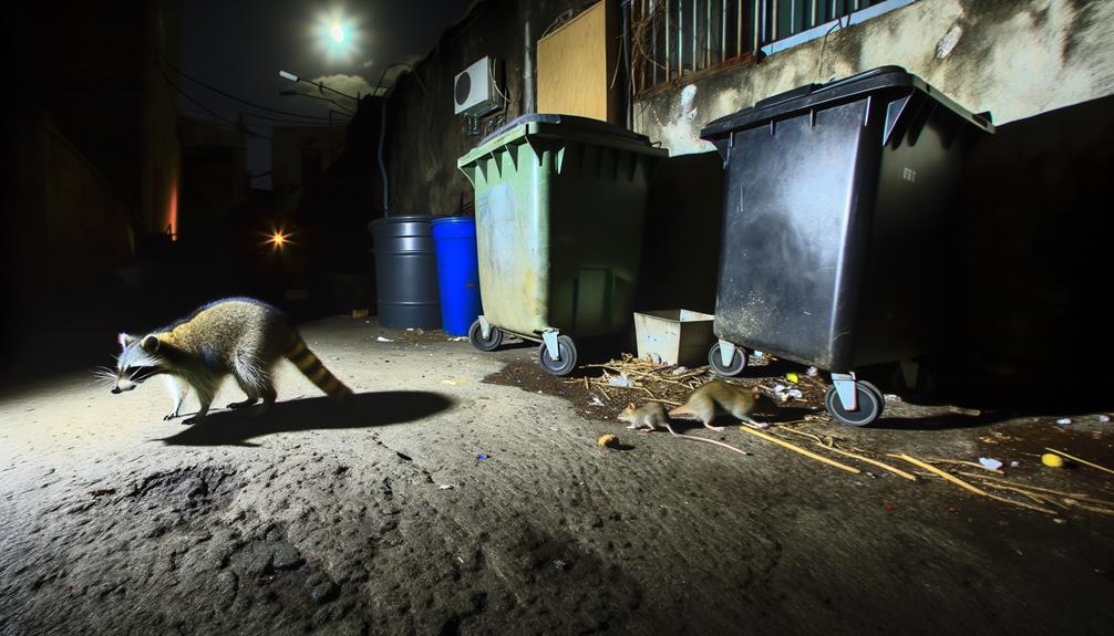 raccoons as natural deterrent