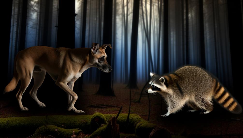 raccoons can transmit distemper