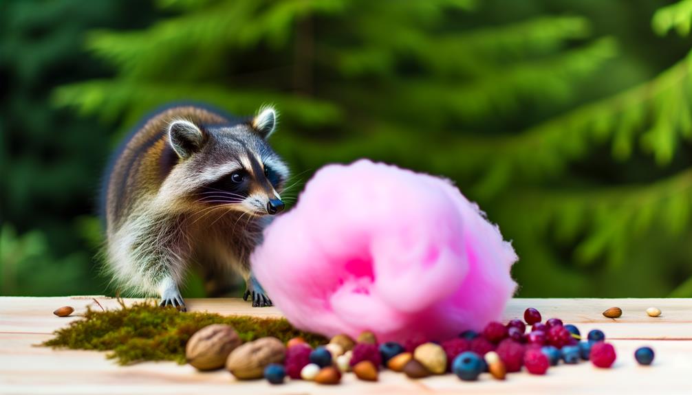 raccoons eat varied diets