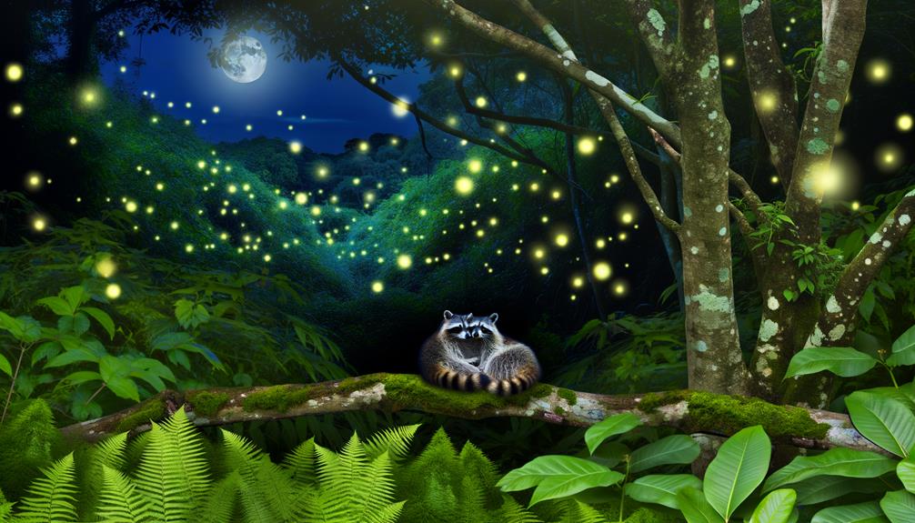 raccoons enjoy cuddling too