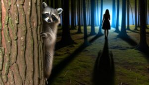 raccoons fear humans occasionally