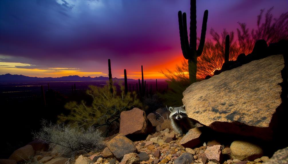 raccoons in arizona habitat