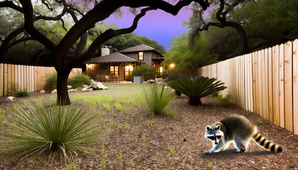 raccoons in the lone star state