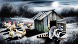 raccoons invading chicken coops