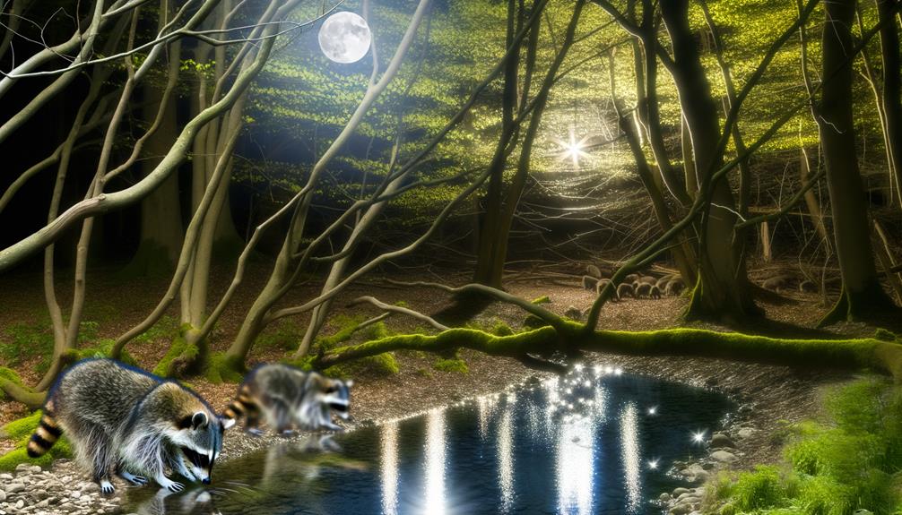 raccoons mate in winter
