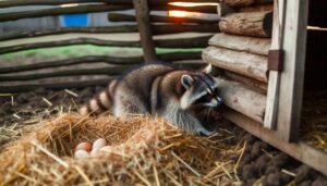 raccoons may eat eggs